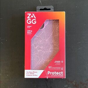 ZAGG Ultra Slim Case for iPhone 14 Plus - Pink